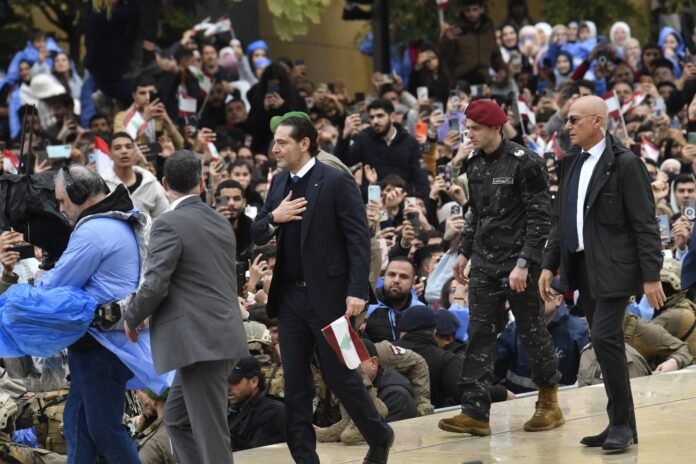 Saad Hariri, the former Prime Minister of Lebanon, commemorated the 21st anniversary of the assassination of his father, former Lebanese Prime Minister Rafik Hariri, amidst crowds of people and figures who flocked from various regions to downtown Beirut.